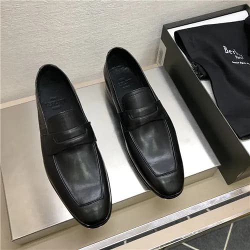 Berluti 2021 Men's Leather Oxford Shoes,BERTS0… - 1