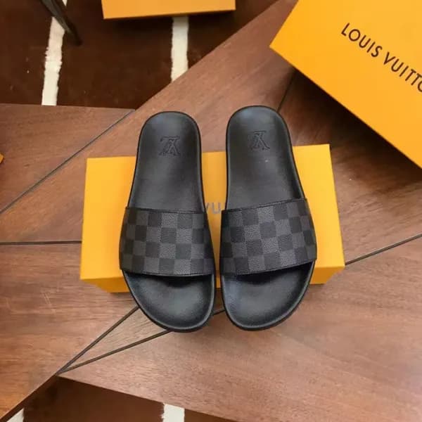 Louis Vuitton 2022 Mens Leather Slipper,LOUS2234 -… - 1