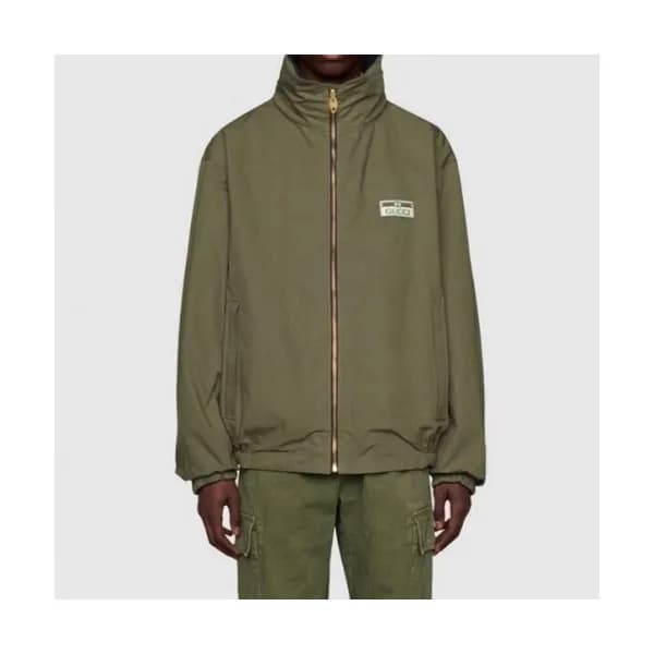 Gucci Mens Logo Casual Jackets Black - 구찌 2021 남성… - 1