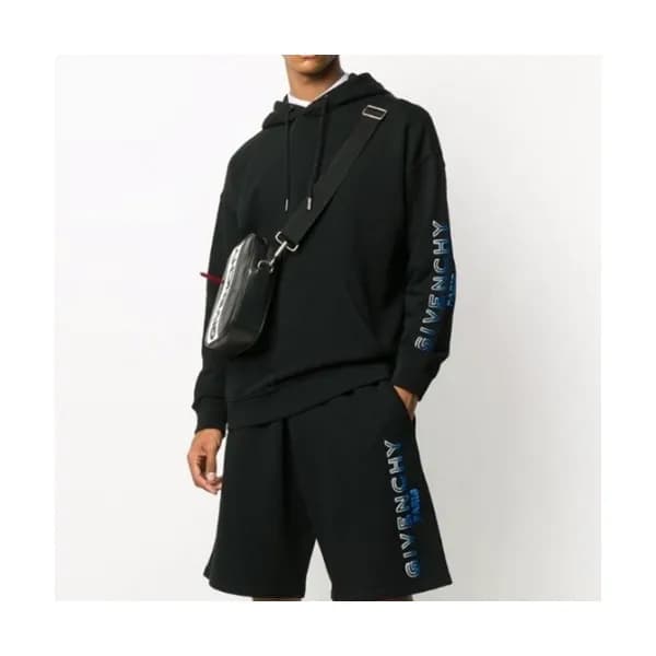 Givenchy Mm/Wm Logo Casual Cotton Hoodie Black - … - 1