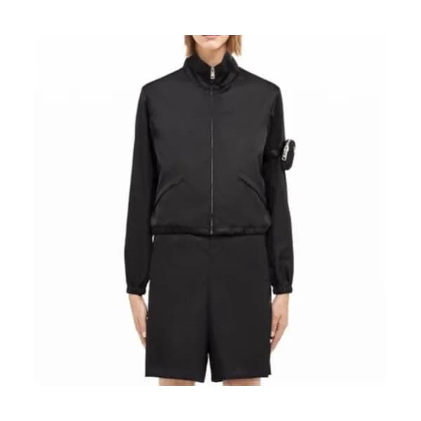 Prada Womens Logo Casual Jackets Black - 프라다 2021… - 1