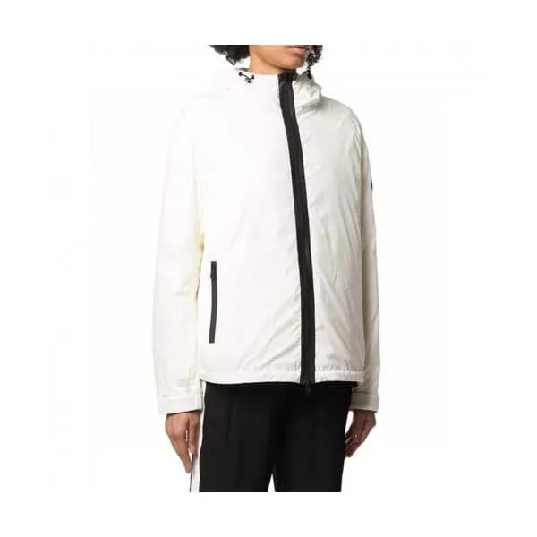Moncler Womens Logo Casual Down Jackets White - 몽… - 1