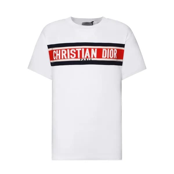디올 남자 크루넥 화이트 반팔티 - Unisex White Tshirts - dio0167… - 1