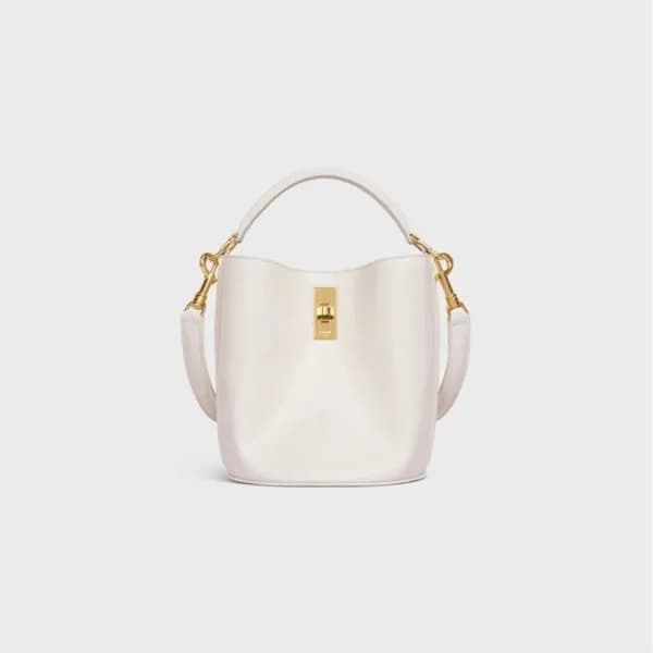 셀린느 여성 Teen 화이트 버킷백 - Womens White Bucket Bag - ce… - 1