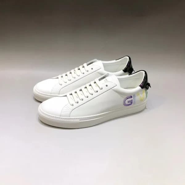 지방시 남성 클래식 화이트 스니커즈 - Mens White Sneakers - giv084… - 1