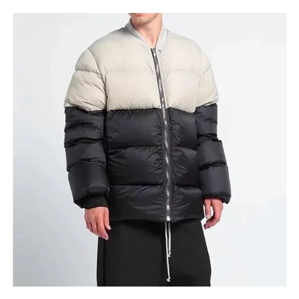 릭오웬스 남성 블랙 덕다운 패딩 - Rick Owens Mens Black Padding … - 1