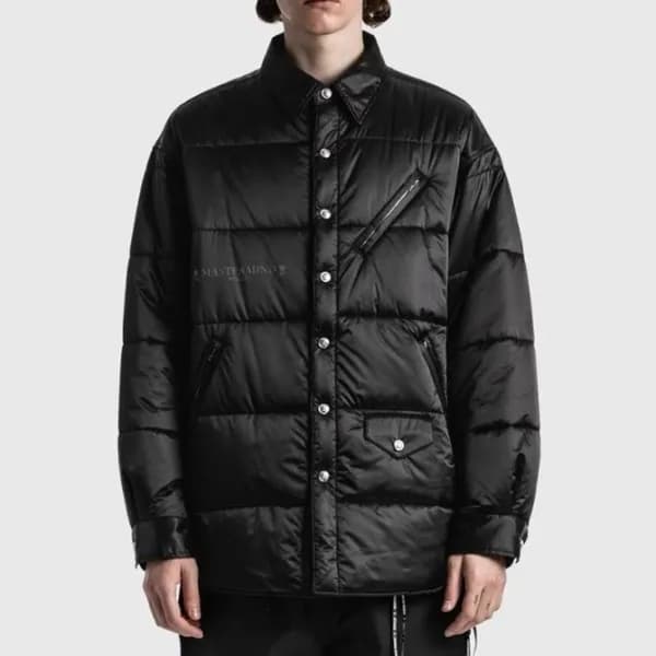 마스터마인드 남성 다운 블랙 자켓 - Mastermind Mens Black Jackets… - 1