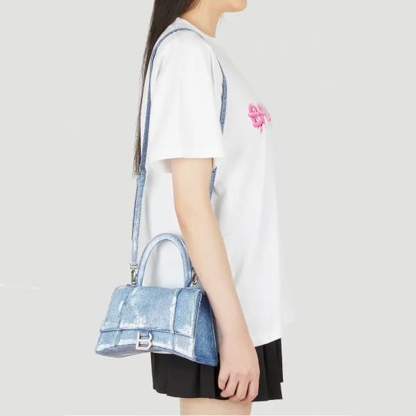 발렌시아가 여성 블루 숄더백 - Balenciaga Womens Blue Shoulder … - 1
