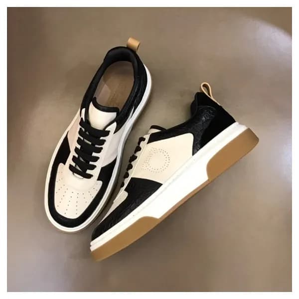 페라가모 남성 블랙 스니커즈 - Ferragamo Mens Black Sneakers - … - 1