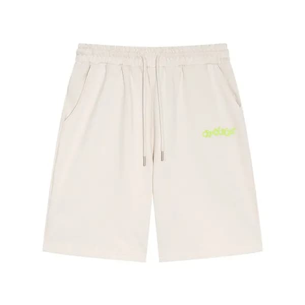 오프화이트 남성 화이트 캐쥬얼 반바지 - Off white Mens White Half-p… - 1