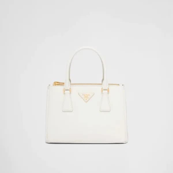 프라다 여성 화이트 더블백 - Prada Womens White Double Bag - p… - 1