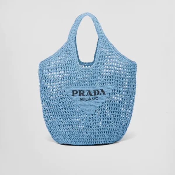 프라다 여성 블루 토트백 - Prada Womens Blue Tote Bag - pr495… - 1