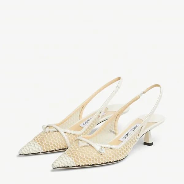 지미츄 여성 화이트 샌들 - Jimmy Choo Womens White Sandals - … - 1