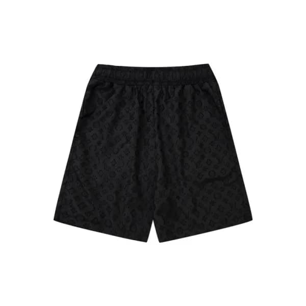 루이비통 남성 블랙 반바지 - Louis vuitton Mens Black Half-pan… - 1