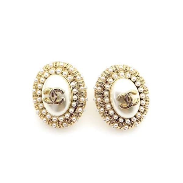 샤넬 여성 골드 이어링 - Chanel Womens Gold Earring - acc160… - 1