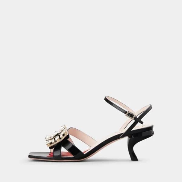 로저비비에 여성 블랙 샌들 - Roger Vivier Womens Black Sandals… - 1