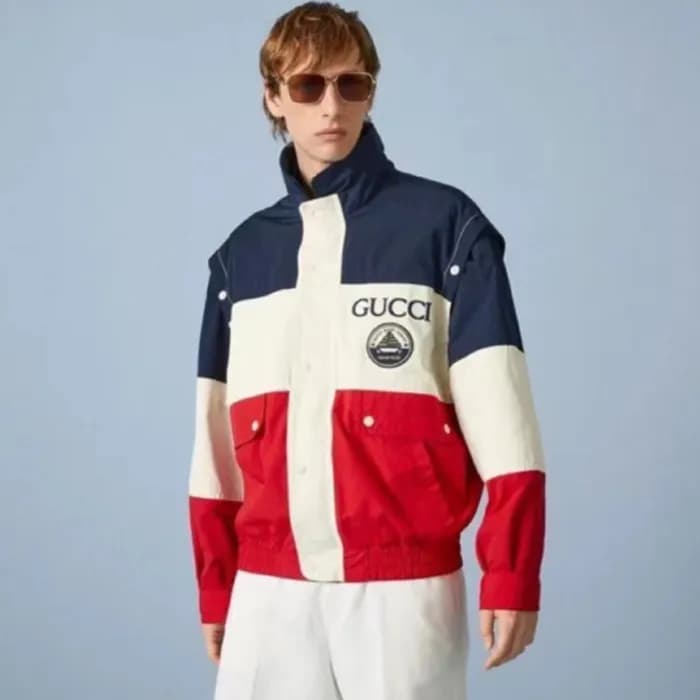 구찌 남성 캐쥬얼 블루 집업 자켓 - Gucci Mens Blue Zip-up Jacket… - 1