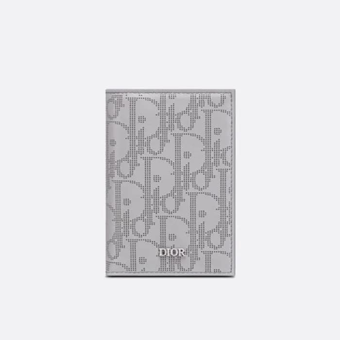 디올 남성 그레이 반지갑 - Dior Mens Gray Half Wallets - di80… - 1