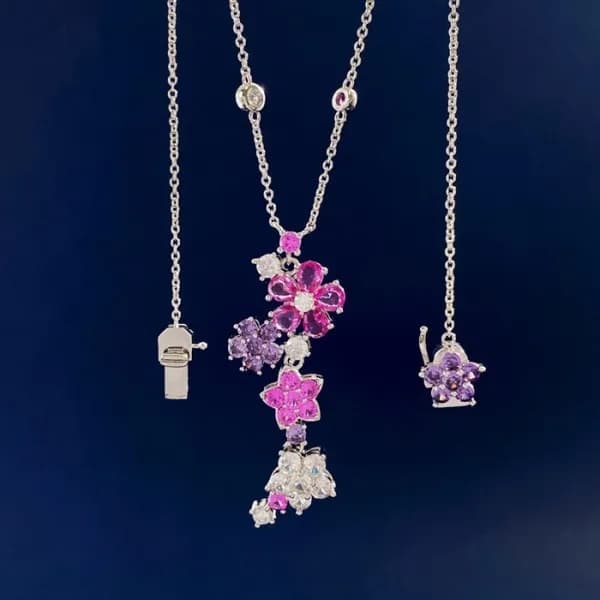 반클리프 아펠 여성 화이트 골드 목걸이 - Van Cleef & Arpels Womens … - 1