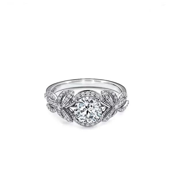 티파니 여성 화이트 골드 반지 - Tiffany Womens White Gold Ring … - 1