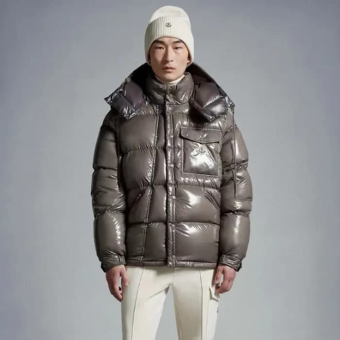몽클레어 남성 덕다운 그레이 패딩 - Moncler Mens Gray Padding - m… - 1