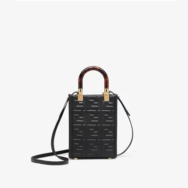 펜디 여성 블랙 크로스백 - Fendi Womens Black Cross Bag - feb… - 1