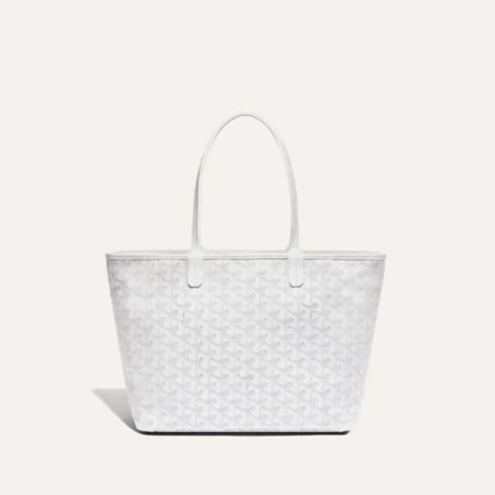 고야드 여성 화이트 아르투아 백 - Goyard Womens White Artios Bag… - 1