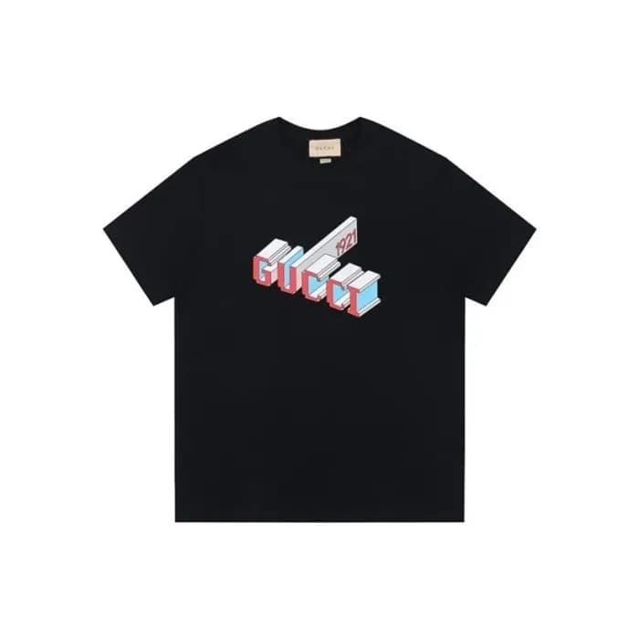 구찌 남성 블랙 반팔티 - Gucci Mens Black Tshirts - guc319x - 1