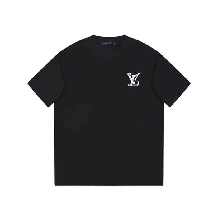 루이비통 남/녀 화이트 티셔츠 - Louis vuitton Unisex White Tshi… - 1