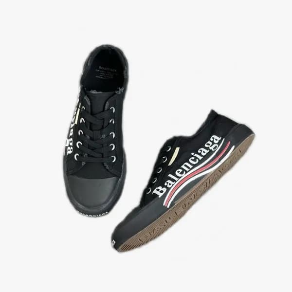 발렌시아가 남성 블랙 스니커즈 - Balenciaga Mens Black Sneakers … - 1