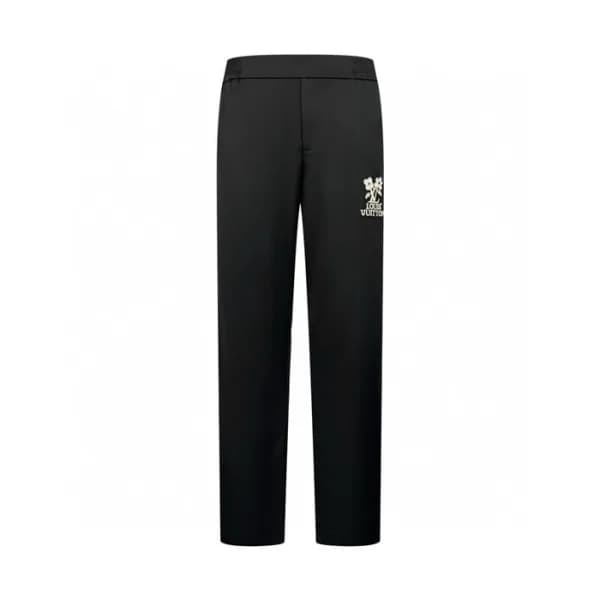 루이비통 남성 블랙 트레이닝 팬츠 - Louis vuitton Mens Sweat Pant…