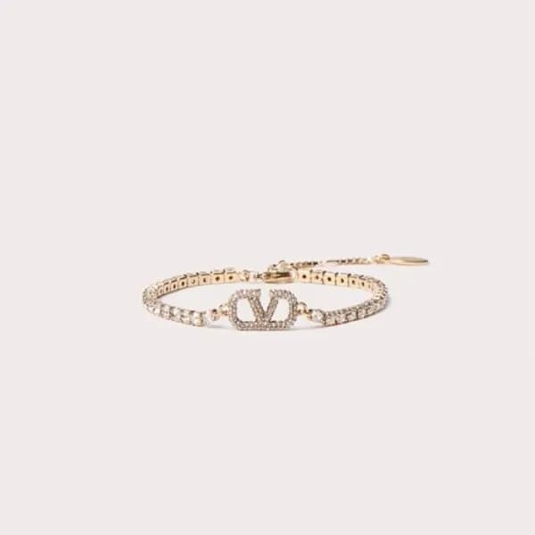 발렌티노 여성 골드 팔찌 - Valentino Womens Gold Bangle - acc… - 1