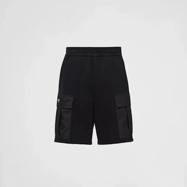 프라다 남성 블랙 반바지 - Prada Mens Black Half-pants - prc1… - 1