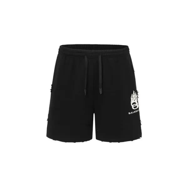 발렌시아가 남성 블랙 반바지 - Balenciaga Mens Black Half-pants… - 1
