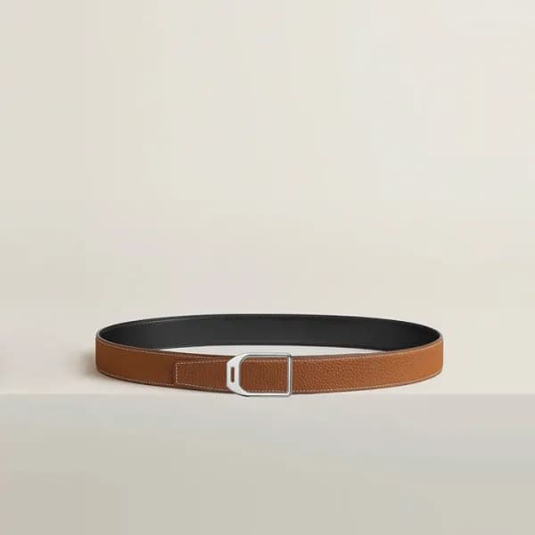 에르메스 남성 리버서블 자키 벨트 - Hermes Mens Jockey Reversible… - 1