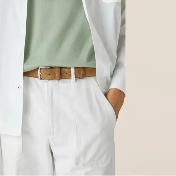 로로피아나 남성 클래식 벨트 - Loro Piana Mens Classic Belt - b… - 1