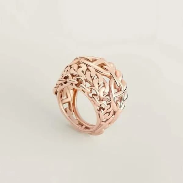 에르메스 여성 골드 반지 - Hermes Womens Gold Ring - acc2661x - 1