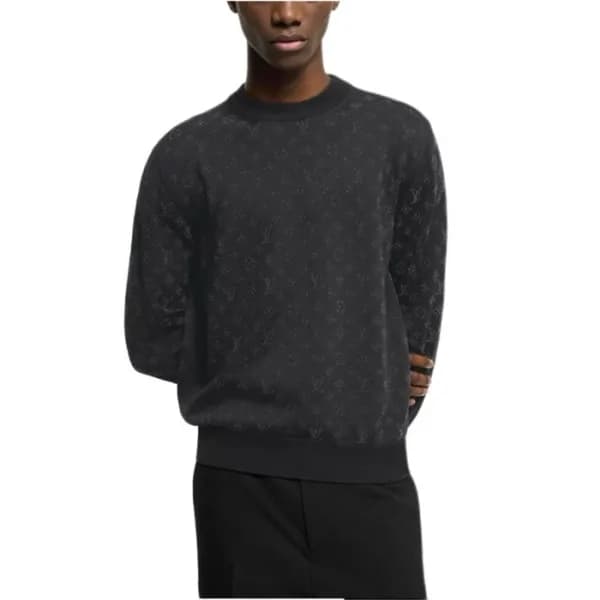 루이비통 남성 라운드 스웨터 - Louis vuitton Mens Round Sweater… - 1