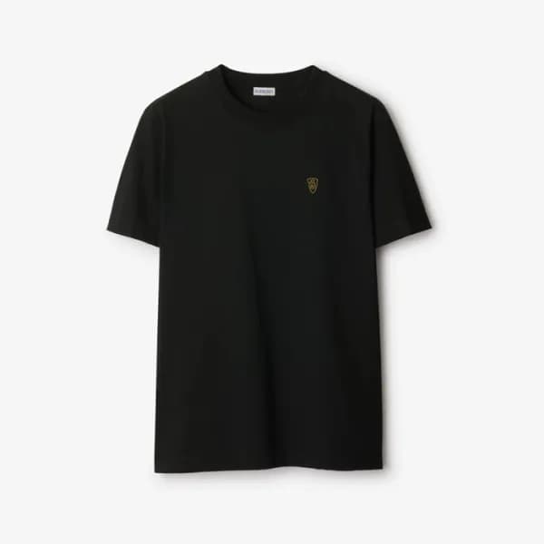 버버리 남성 라운드 반팔 티셔츠 - Burberry Mens Round Tshirt - b… - 1