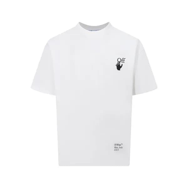 오프화이트 남성 라운드 반팔 티셔츠 - Off white Mens Round Tshirt … - 1