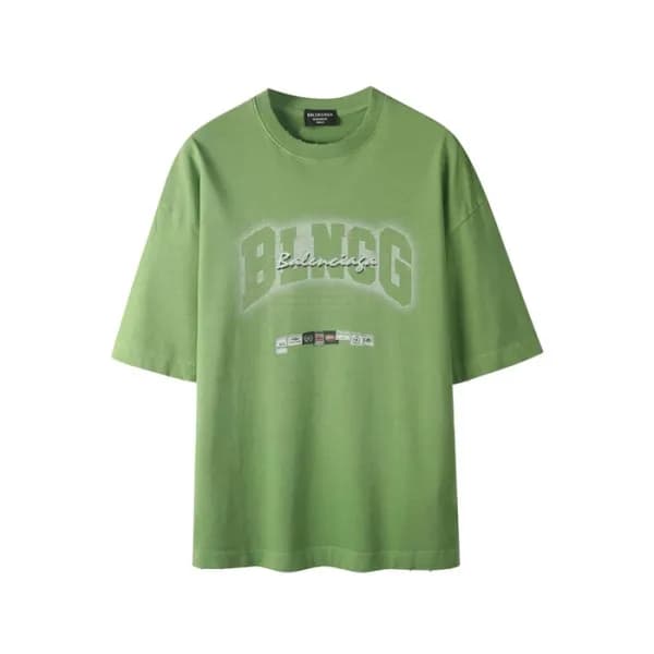 발렌시아가 남성 라운드 반팔 티셔츠 - Balenciaga Mens Round Tshirt… - 1