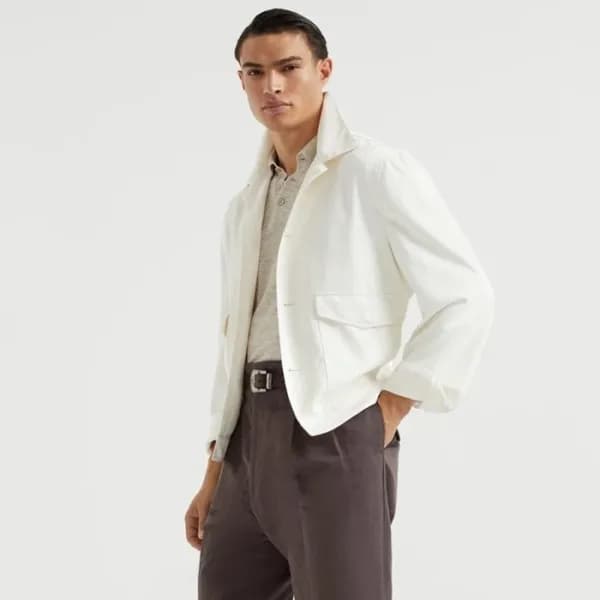 브루넬로쿠치넬리 남성 폴로 티셔츠 - Brunello Cucinelli Mens Polo … - 1