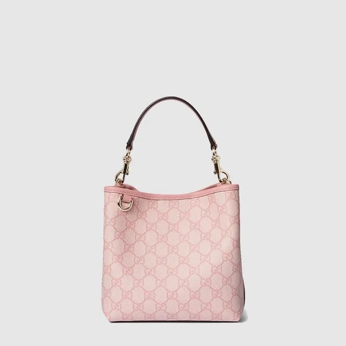 구찌 여성 GG 엠블럼 스몰 버킷백 - Gucci Womens GG Emblem Small… - 1