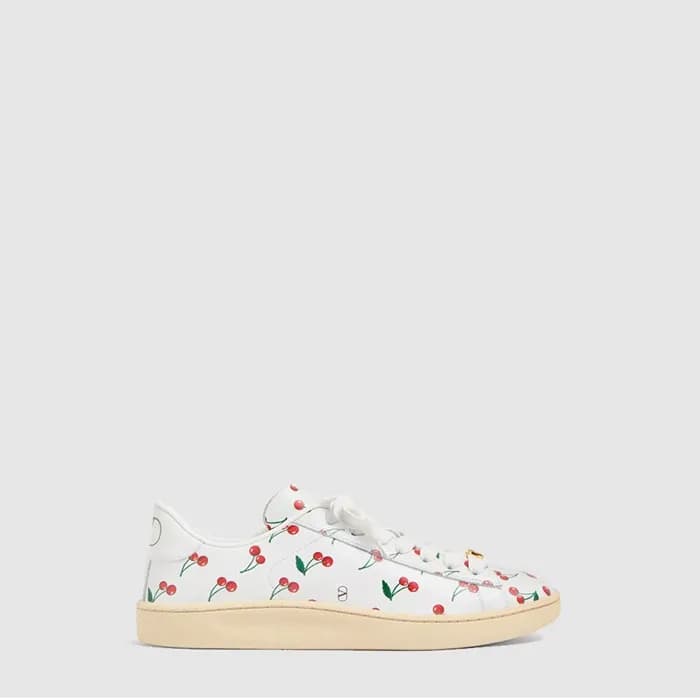 발렌티노 여성 나파 카프스킨 스니커즈 - Valentino Womens Napa Calfs… - 1