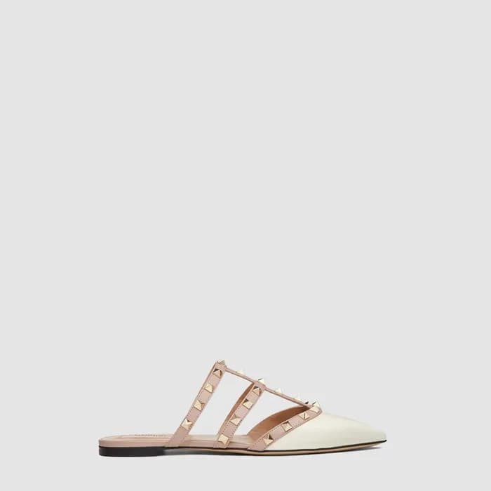 발렌티노 여성 락스터드 뮬 - Valentino Womens Rockstud Mule - … - 1