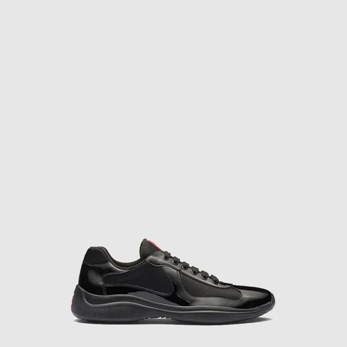 프라다 남성 아메리카 컵 페이턴트 스니커즈 - Prada Mens Americas Cup … - 1