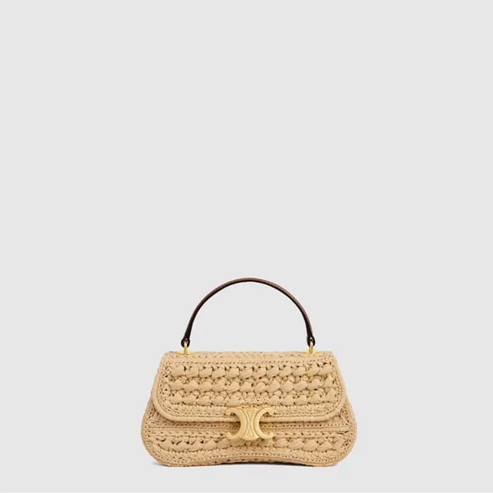 셀린느 여성 틴 롤라 라피아 - Celine Womens Tin Lola Raffia - … - 1
