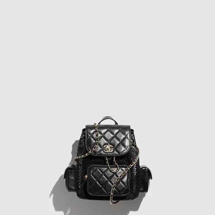 샤넬 여성 체인 백팩 - Chanel Womens Chain Backpack - chb10… - 1