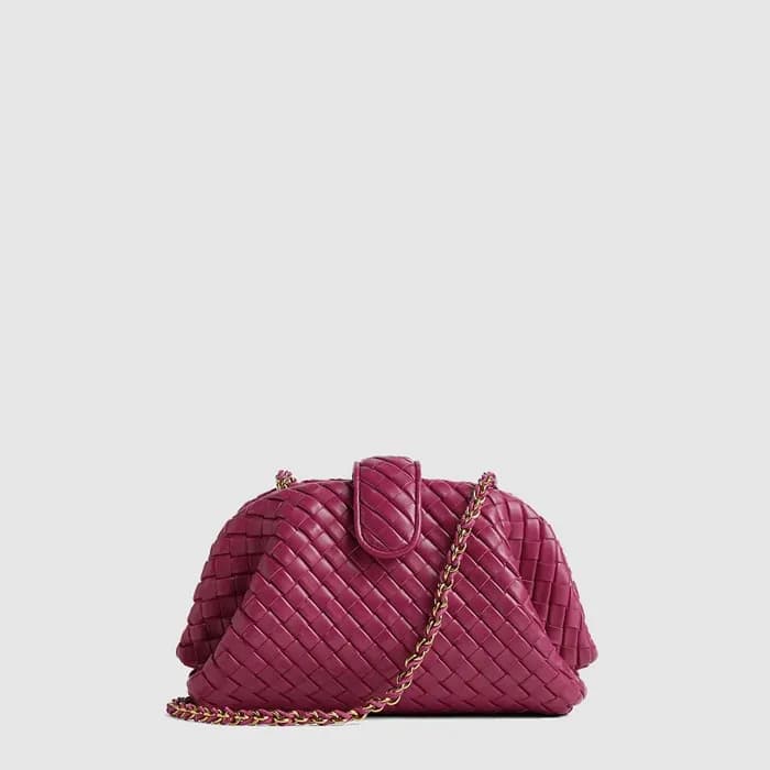 보테가베네타 여성 스몰 로렌 체인 클러치 - Bottega veneta Womens Sma… - 1