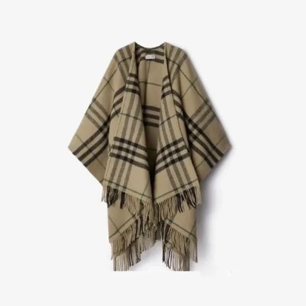 버버리 여성 빈티지 판쵸 - Burberry Womens Vintage Poncho - a… - 1